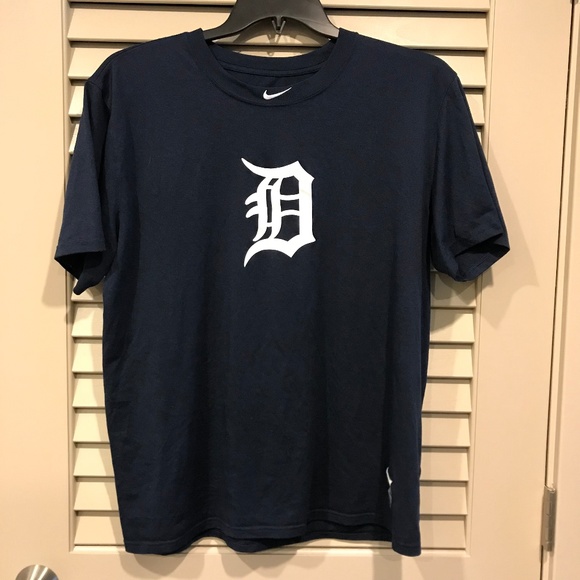 detroit tigers nike dri fit shirt